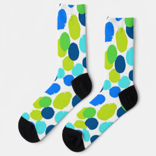 Polka dot pattern socks