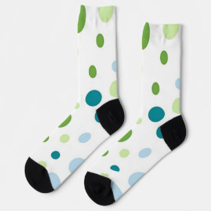 Polka dot pattern socks