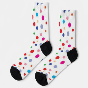 Polka dot pattern socks