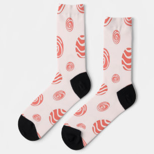 Polka dot pattern socks
