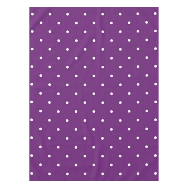 Polka dot pattern tablecloth (Front)