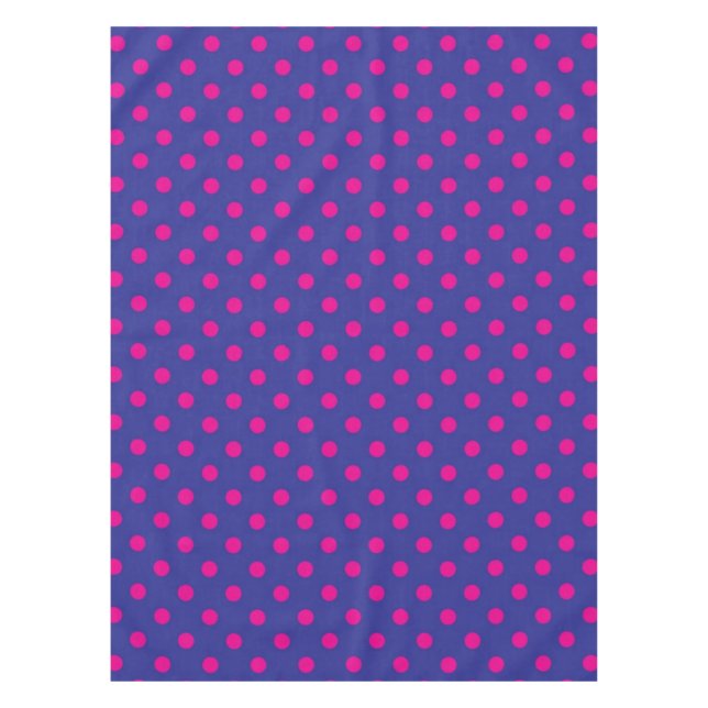 Polka dot pattern tablecloth (Front)