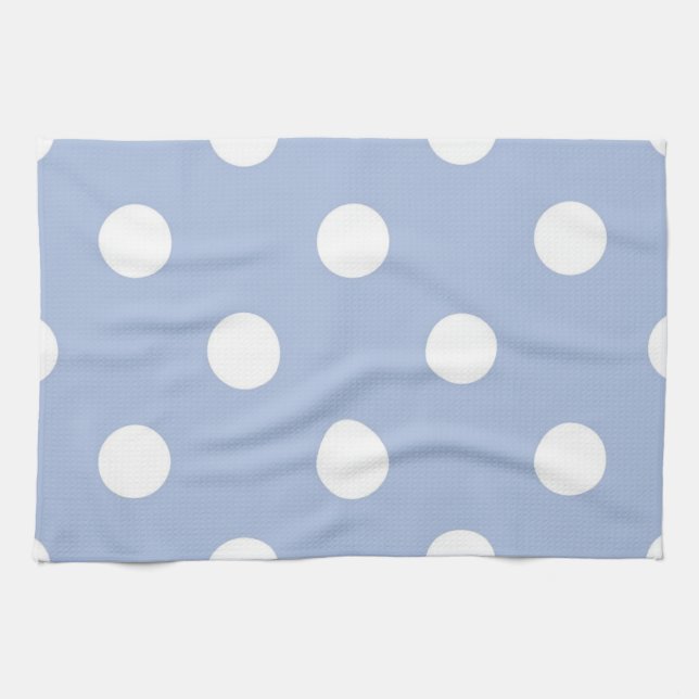 Polka dot pattern tea towel (Horizontal)