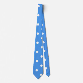 Polka dot pattern tie