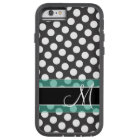Polka Dot Pattern with Monogram