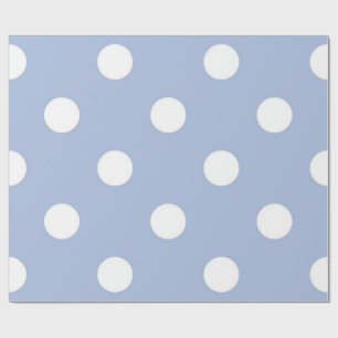 Polka dot pattern wrapping paper