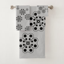 Polka Dot Petals Pattern 