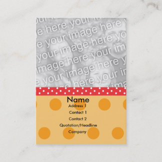 Polka Dot Photo Card