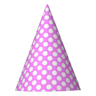 Polka Dot Pink Party Hat