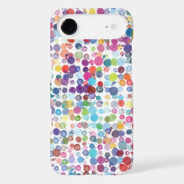 Polka Dot Pixly Phone Case (Back)