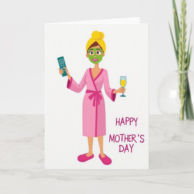 Polka Dot Relaxation Card (Front)