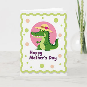 Polka Dot Reptile Friend Card