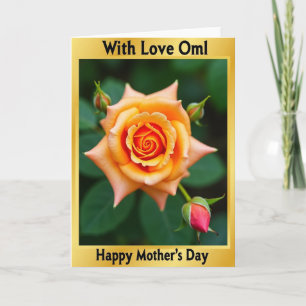 Polka Dot Rose Beauty Card