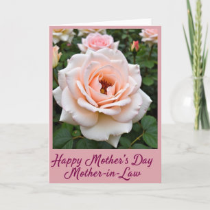 Polka Dot Rose Garden Card