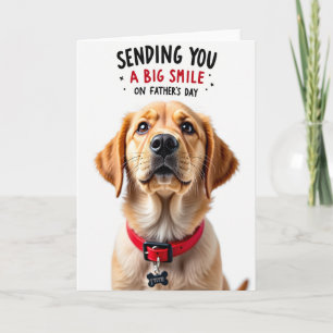 Polka Dot Sending Smiles Father Card