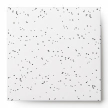 Polka Dot Simple Black White Minimalist Elegant