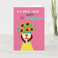 Polka Dot Skirt Mom Card