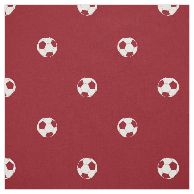polka dot soccer balls ANY background drop pattern Fabric (Swatch)