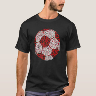 Polka Dot Soccer  Player International Dot Day 3 T-Shirt