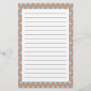 Polka Dot Stationery