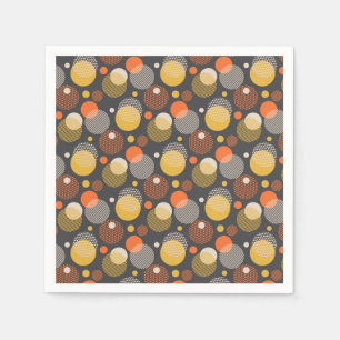 Polka Dot Stripe Pattern Napkin
