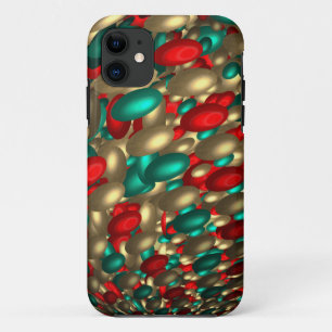 polka dot texture abstract fractal art Case-Mate iPhone case
