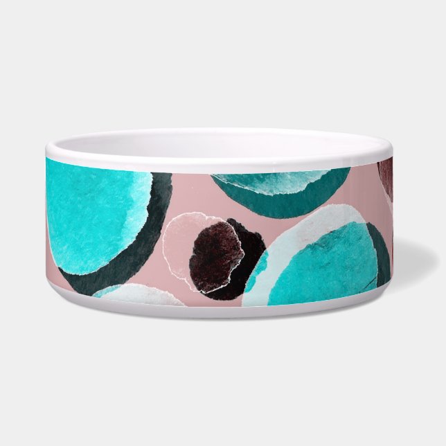 Polka dot watercolor, abstract pattern. (Front)