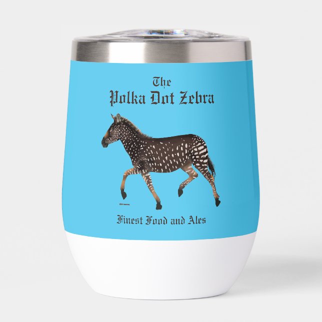 Polka Dot Zebra English Pub (Front)