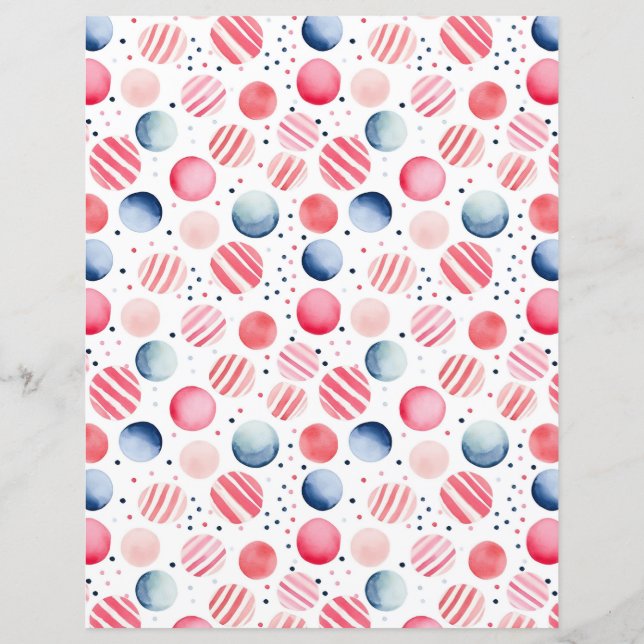 Polka Dots and Stripes 16 (Back)