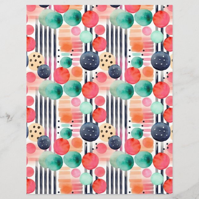 Polka Dots and Stripes 20 (Back)