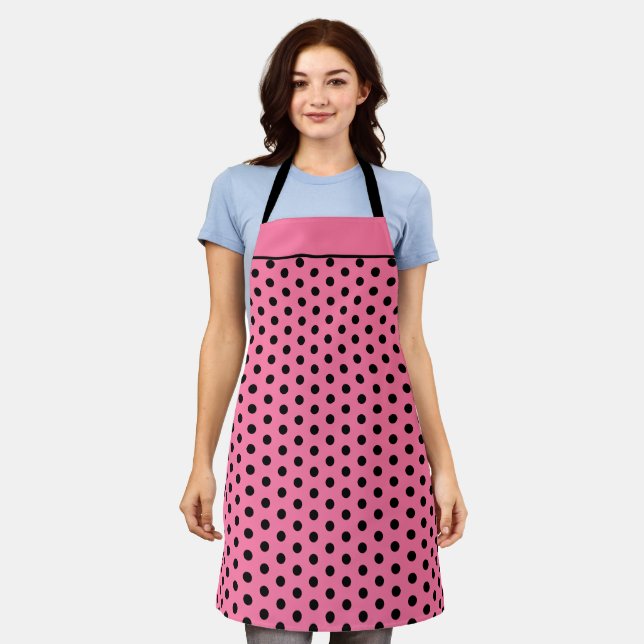 Polka Dots Apron (Worn)