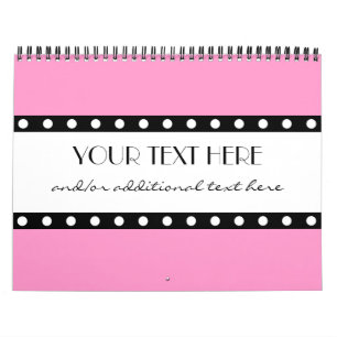 Polka Dots Calendar