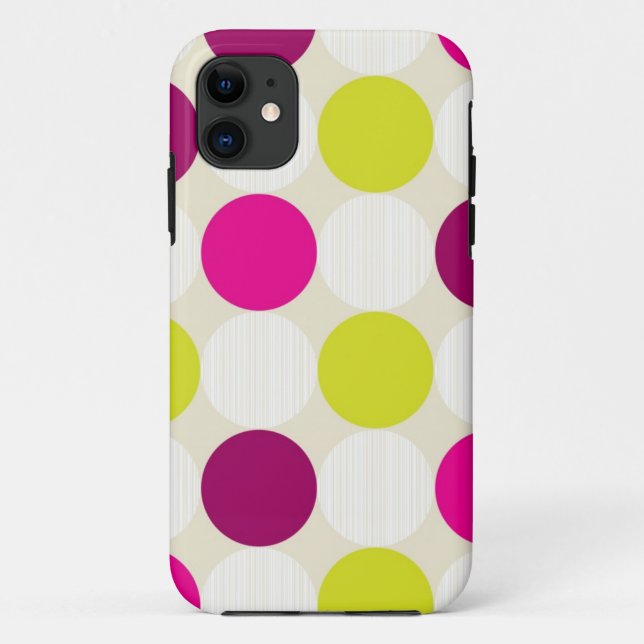 Polka Dots Case-Mate iPhone Case (Back)