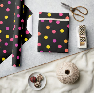 Polka dots colourful Wrapping Paper