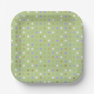 Polka Dots & Daydreams Paper Plate