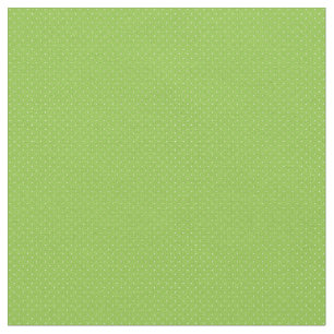 Polka Dots Fabric-21-White on Light Green Fabric