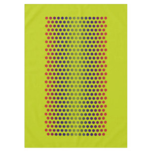 Polka Dots gradients green red blue + your ideas Tablecloth