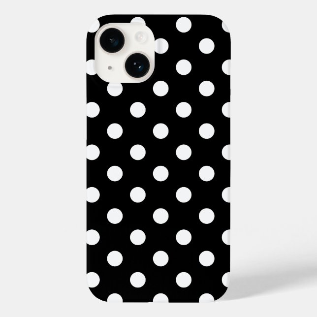 Polka Dots iPhone 14 Case (Back)