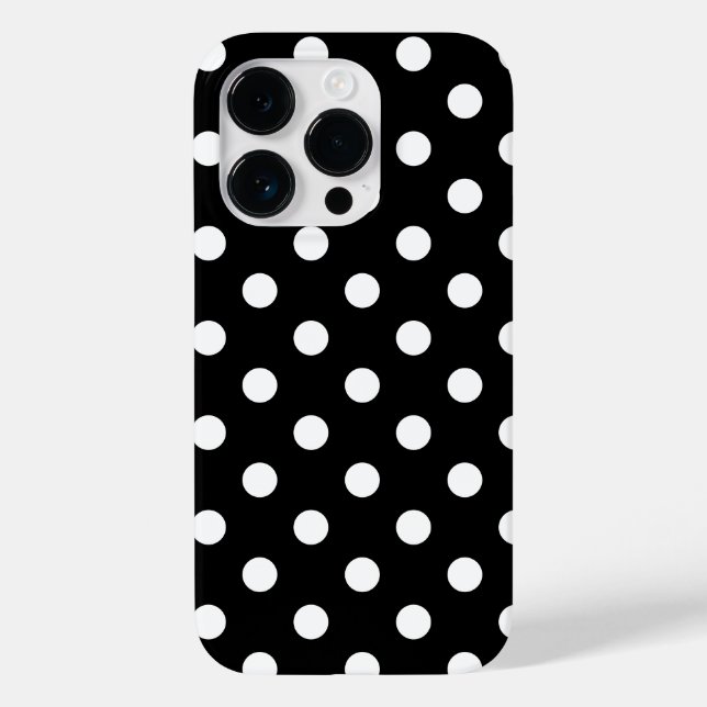 Polka Dots iPhone 14 Pro Case (Back)