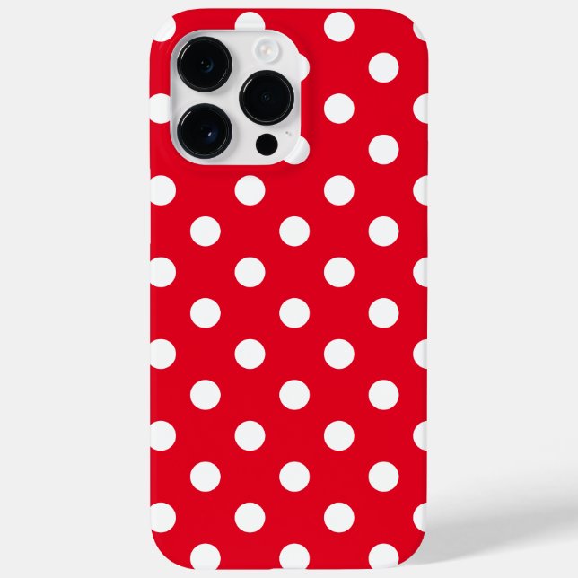 Polka Dots iPhone 14 Pro Max Case (Back)