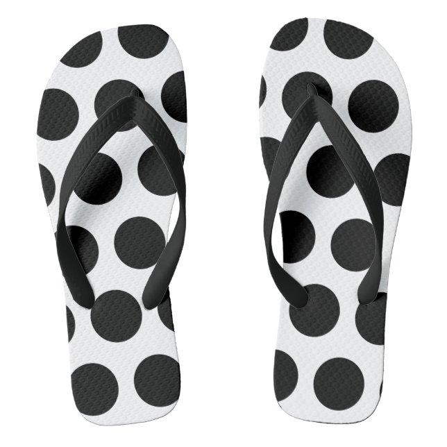 Polka Dots Jandals (Footbed)