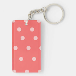 Polka dots key ring
