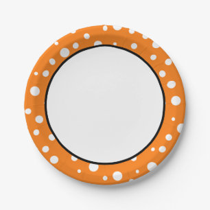 Polka Dots Paper Plates