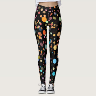 Polka Dots Pattern Leggings