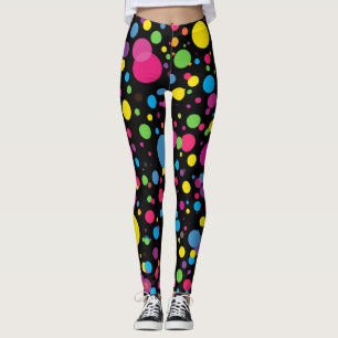 Polka Dots Pattern Leggings