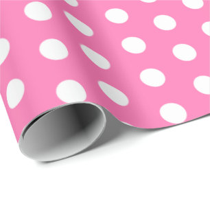 Polka Dots Perky Pattern Bright Colours Wrapping Paper