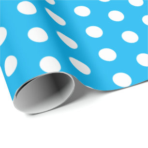 Polka Dots Perky Pattern Bright Colours Wrapping Paper