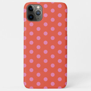 Polka Dots Pink Orange Case-Mate iPhone Case
