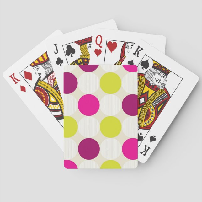Polka Dots Playing Cards (Back)