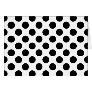 Polka Dots, Polka Dot Pattern, Black and White